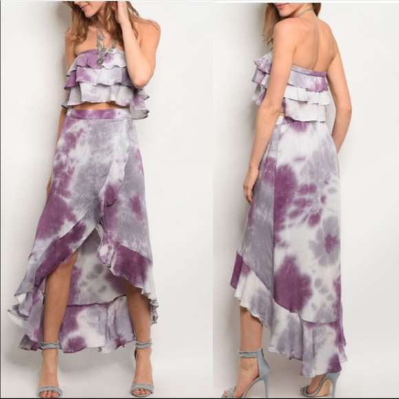 Dresses & Skirts - Tie Dye Skirt Set